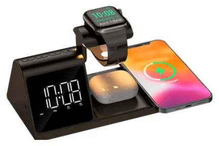 Cargador Base Qi Maxell AC315 Reloj 5EN1 15W