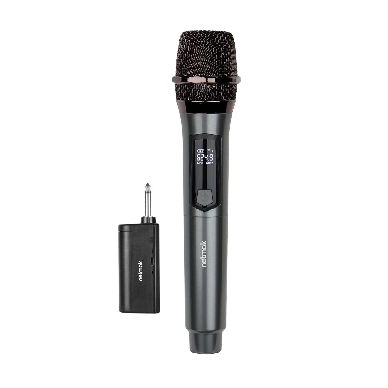 Microfono Netmak MC23 Inalambrico Recargable