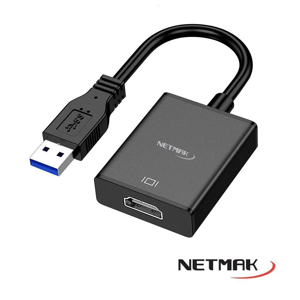 Adaptador Conversor TC35 USB 3.0 (m) A HDMI (h)