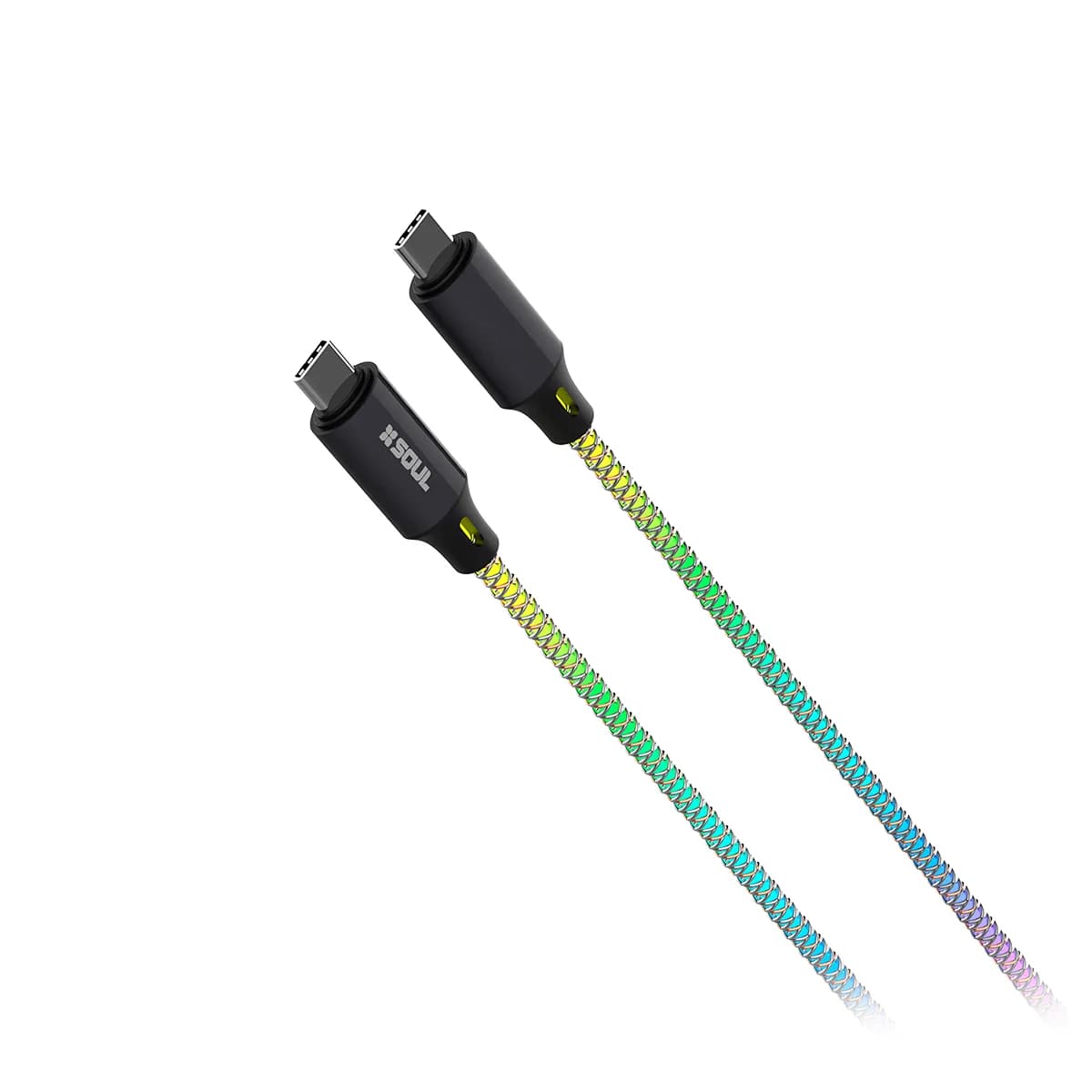 Cable Datos Soul RGB PD Type-c A Type-c 60W