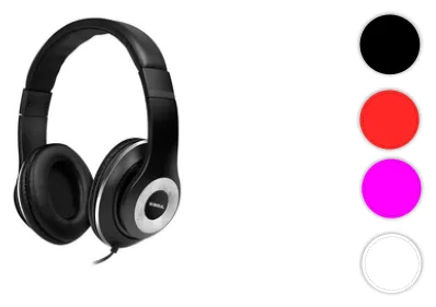 Auriculares Vincha Soul L200 Dj Negro