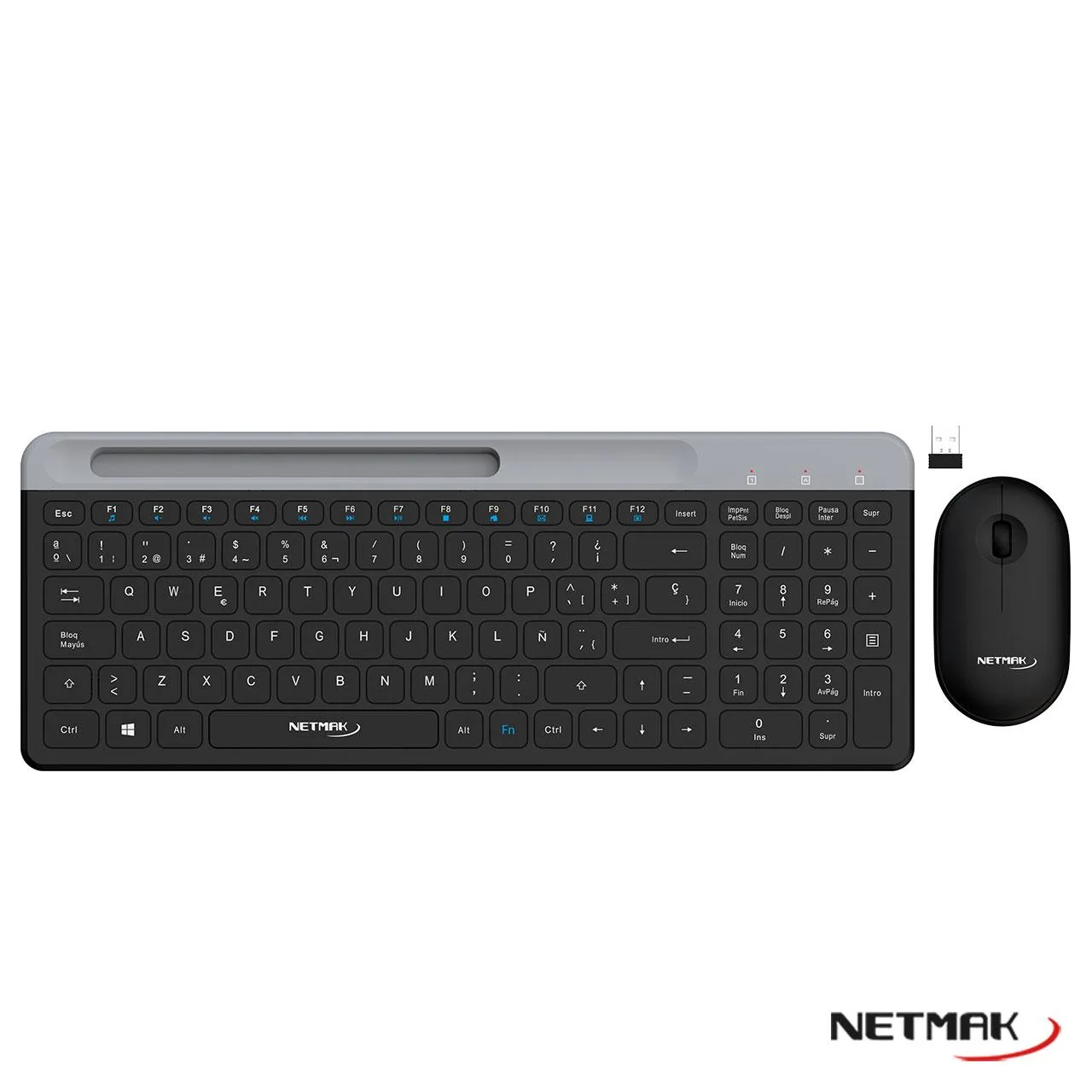 Tec+Mouse Netmak KB875 INALAM.2.4GHZ