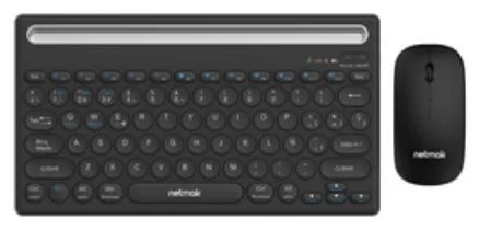 Tec+Mouse Netmak KB654 INALAM.2.4GHZ Recarg.