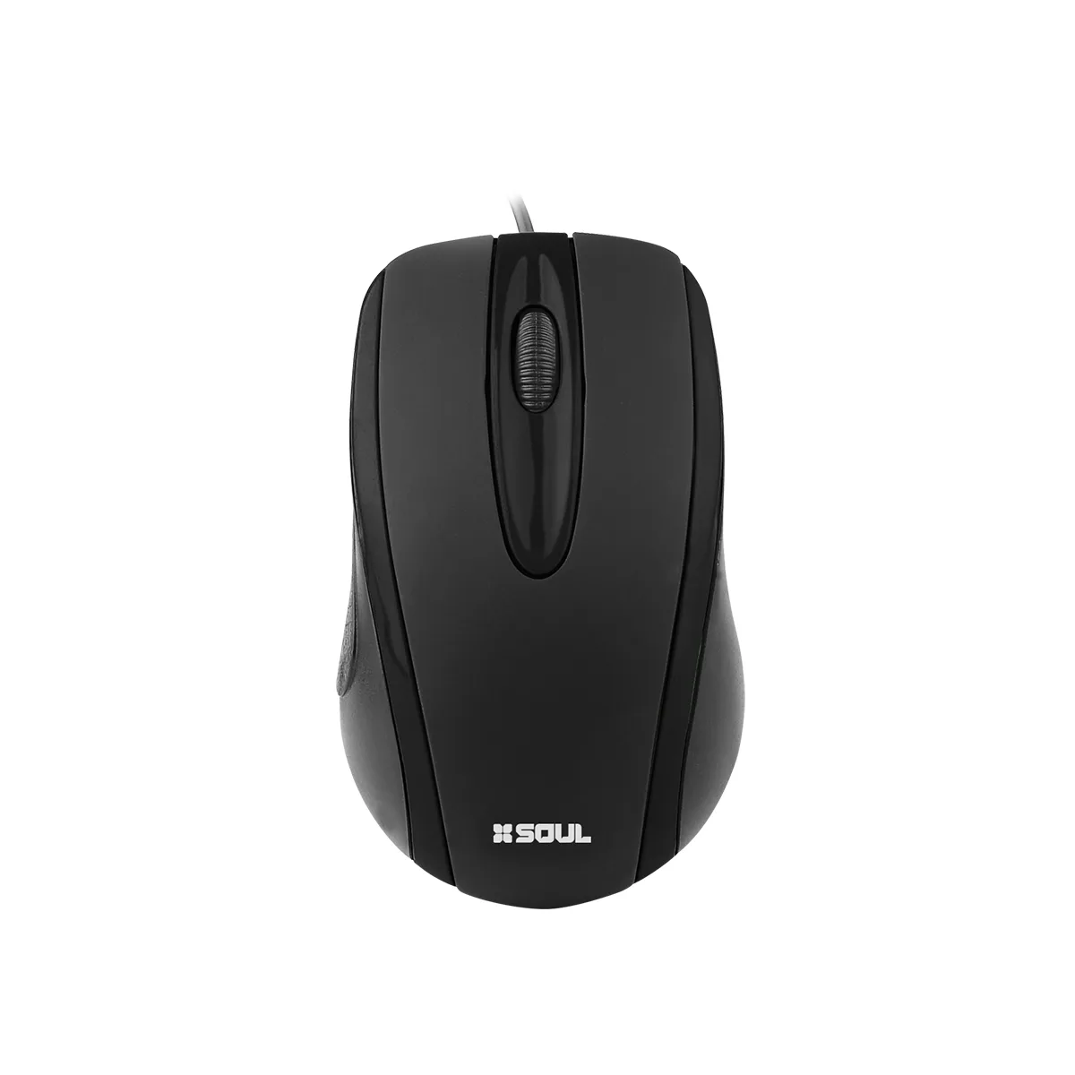 Mouse Soul Office OM100 USB Negro