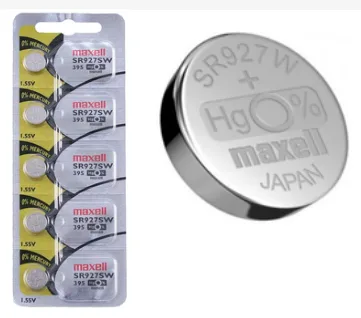 Pila Maxell Mercury Free SR927SW Pack X5