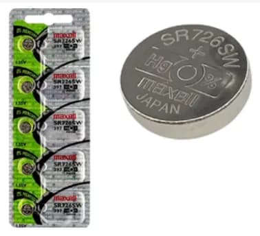 Pila Maxell Mercury Free SR726SW Pack X5