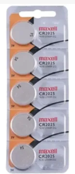 Pila Maxell Litio CR2025 Pack X5