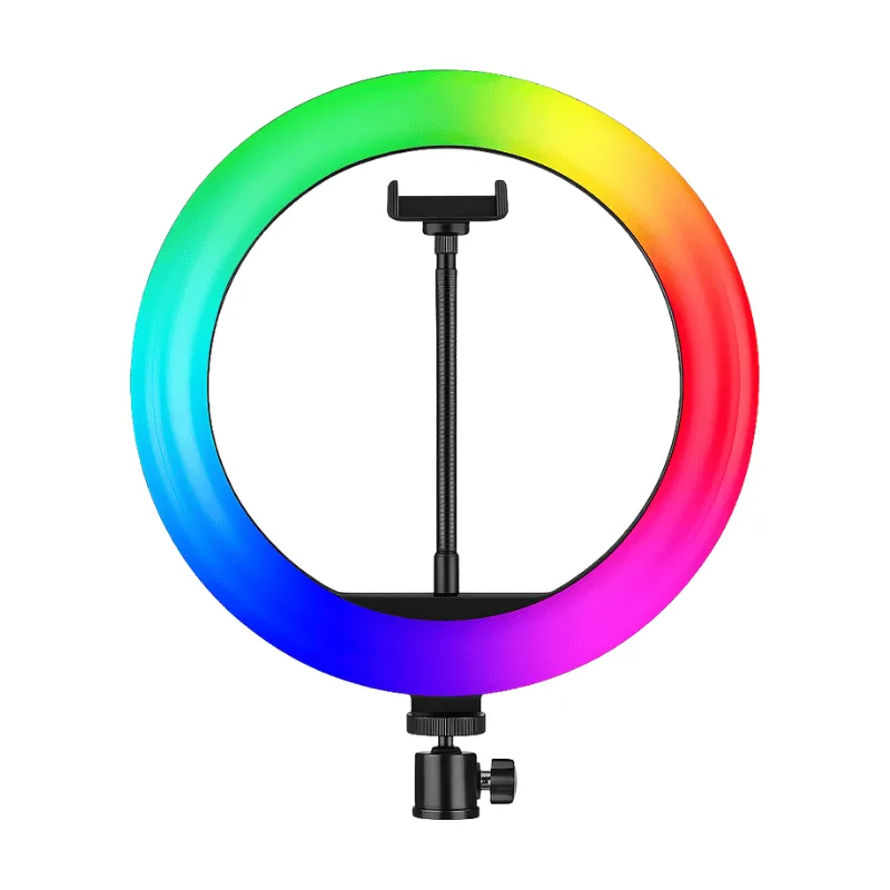 Soporte LED Selfie Aitech Ring Light 26CM RGB