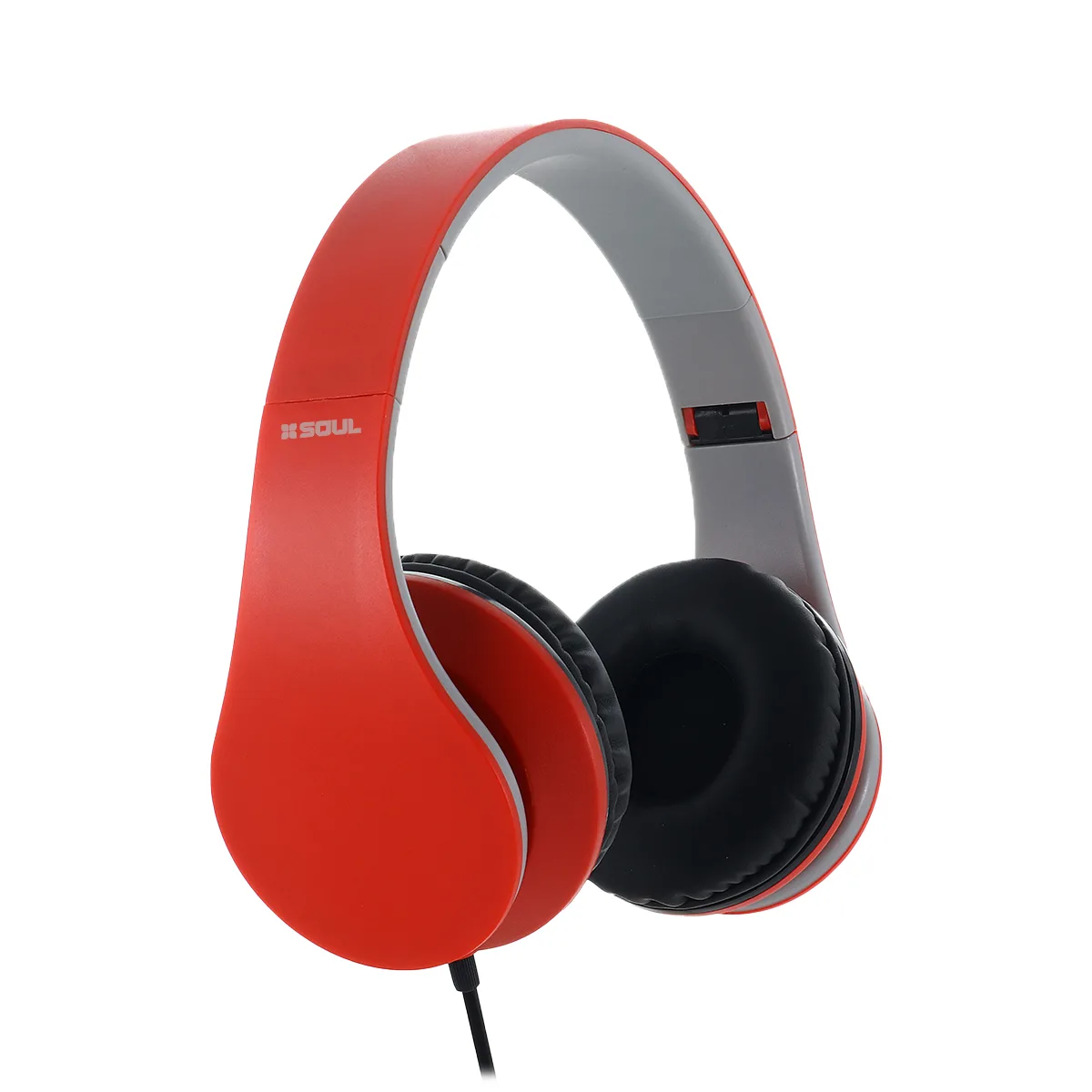 Auriculares Vincha Soul L600 Sonic Shock Rojo