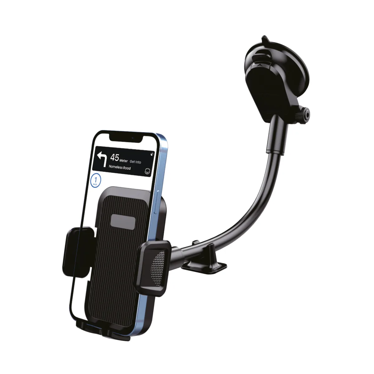 Soporte Soul Q450 Brazo Flexible Negro