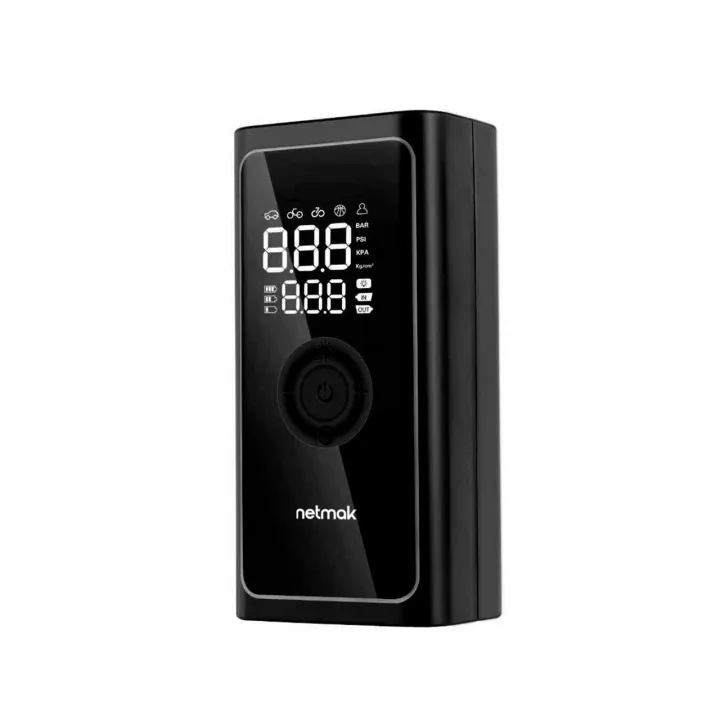 Compresor de Aire Netmak con Powerbank