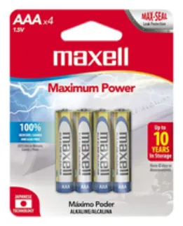 Pila Maxell Alcalina Aaa Pack X10
