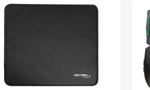 Pad Mouse Netmak PAD1 Negro 23X20CM
