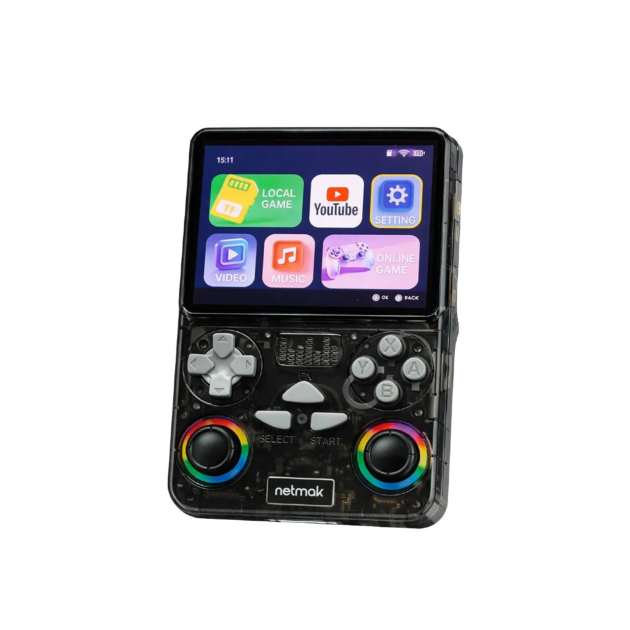 Consola Gamer Netmak R37 BT/Wifi 20.000 Juegos V