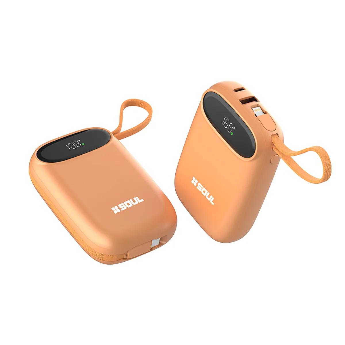 Cargador Power Bank Soul Pro 10.000 22.5W Naranja