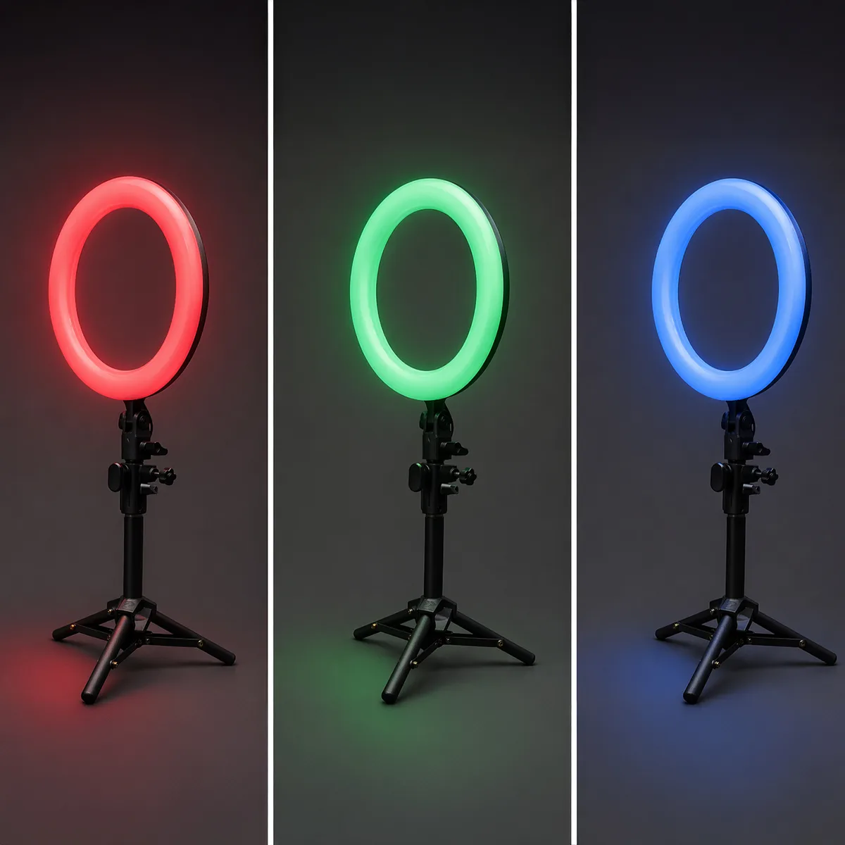 Soporte LED Selfie Soul Ring Light 11` RGB