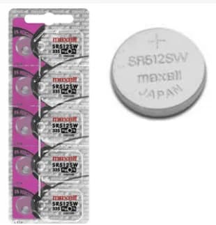 Pila Maxell Mercury Free SR512SW Pack X5